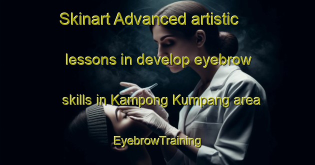 Skinart Advanced artistic lessons in develop eyebrow skills in Kampong Kumpang area | EyebrowTraining | EyebrowClasses | SkinartTraining-Malaysia