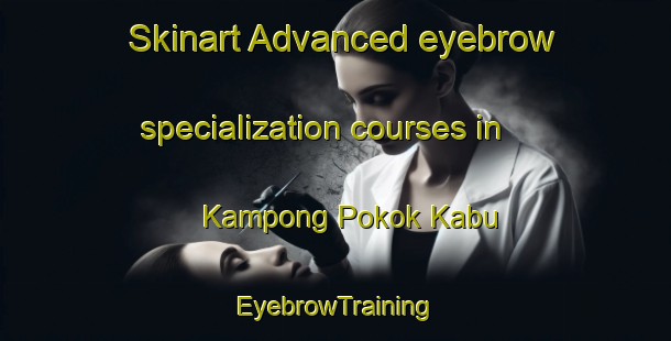 Skinart Advanced eyebrow specialization courses in Kampong Pokok Kabu | EyebrowTraining | EyebrowClasses | SkinartTraining-Malaysia