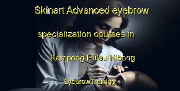 Skinart Advanced eyebrow specialization courses in Kampong Pulau Nibong | EyebrowTraining | EyebrowClasses | SkinartTraining-Malaysia