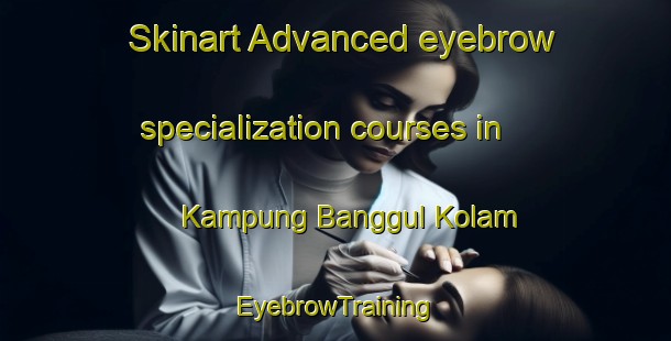 Skinart Advanced eyebrow specialization courses in Kampung Banggul Kolam | EyebrowTraining | EyebrowClasses | SkinartTraining-Malaysia