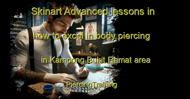 Skinart Advanced lessons in how to excel in body piercing in Kampong Bukit Ramat area | PiercingTraining | PiercingClasses | SkinartTraining-Malaysia