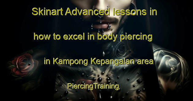 Skinart Advanced lessons in how to excel in body piercing in Kampong Kepangalan area | PiercingTraining | PiercingClasses | SkinartTraining-Malaysia