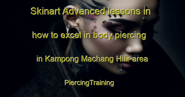 Skinart Advanced lessons in how to excel in body piercing in Kampong Machang Hilir area | PiercingTraining | PiercingClasses | SkinartTraining-Malaysia