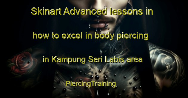 Skinart Advanced lessons in how to excel in body piercing in Kampung Seri Labis area | PiercingTraining | PiercingClasses | SkinartTraining-Malaysia
