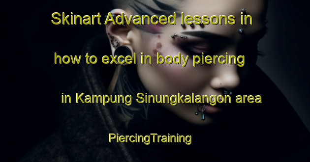 Skinart Advanced lessons in how to excel in body piercing in Kampung Sinungkalangon area | PiercingTraining | PiercingClasses | SkinartTraining-Malaysia