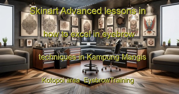Skinart Advanced lessons in how to excel in eyebrow techniques in Kampung Mangis Kotopoi area | EyebrowTraining | EyebrowClasses | SkinartTraining-Malaysia