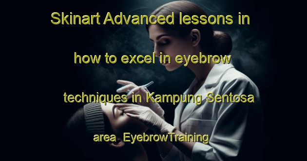 Skinart Advanced lessons in how to excel in eyebrow techniques in Kampung Sentosa area | EyebrowTraining | EyebrowClasses | SkinartTraining-Malaysia