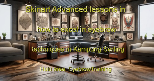 Skinart Advanced lessons in how to excel in eyebrow techniques in Kampung Serting Hulu area | EyebrowTraining | EyebrowClasses | SkinartTraining-Malaysia
