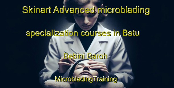 Skinart Advanced microblading specialization courses in Batu Bebini Baroh | #MicrobladingTraining #MicrobladingClasses #SkinartTraining-Malaysia