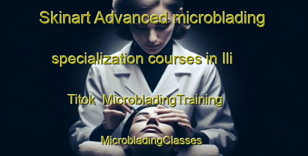 Skinart Advanced microblading specialization courses in Ili Titok | MicrobladingTraining | MicrobladingClasses | SkinartTraining-Malaysia