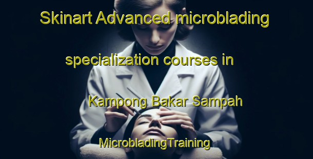 Skinart Advanced microblading specialization courses in Kampong Bakar Sampah | #MicrobladingTraining #MicrobladingClasses #SkinartTraining-Malaysia