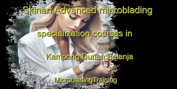 Skinart Advanced microblading specialization courses in Kampong Durian Belanja | MicrobladingTraining | MicrobladingClasses | SkinartTraining-Malaysia