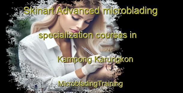 Skinart Advanced microblading specialization courses in Kampong Karungkon | #MicrobladingTraining #MicrobladingClasses #SkinartTraining-Malaysia