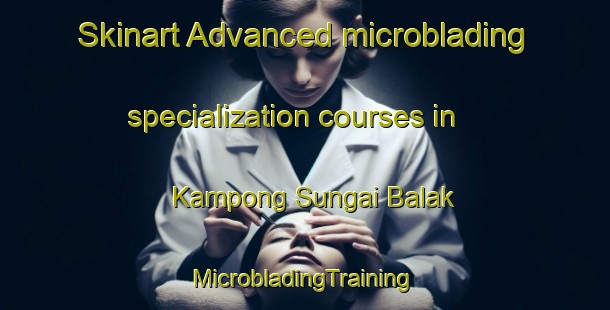 Skinart Advanced microblading specialization courses in Kampong Sungai Balak | #MicrobladingTraining #MicrobladingClasses #SkinartTraining-Malaysia