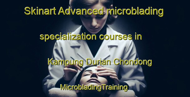 Skinart Advanced microblading specialization courses in Kampung Durian Chondong | #MicrobladingTraining #MicrobladingClasses #SkinartTraining-Malaysia