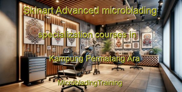 Skinart Advanced microblading specialization courses in Kampung Permatang Ara | #MicrobladingTraining #MicrobladingClasses #SkinartTraining-Malaysia