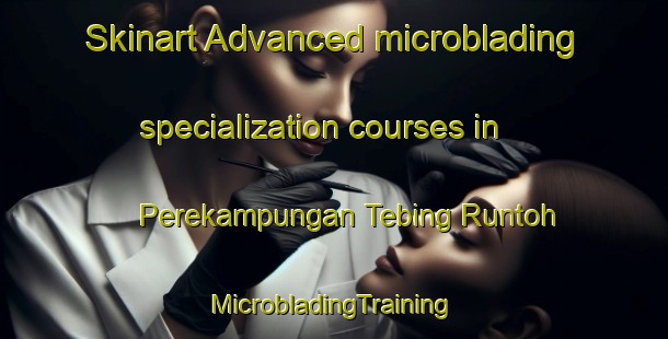 Skinart Advanced microblading specialization courses in Perekampungan Tebing Runtoh | #MicrobladingTraining #MicrobladingClasses #SkinartTraining-Malaysia