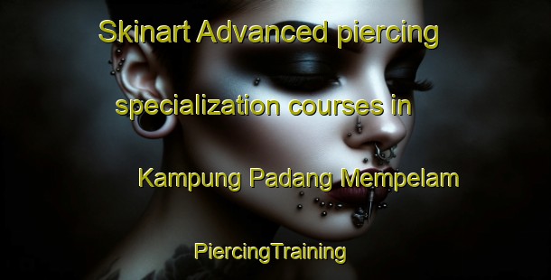 Skinart Advanced piercing specialization courses in Kampung Padang Mempelam | #PiercingTraining #PiercingClasses #SkinartTraining-Malaysia