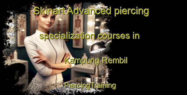 Skinart Advanced piercing specialization courses in Kampung Rembil | PiercingTraining | PiercingClasses | SkinartTraining-Malaysia