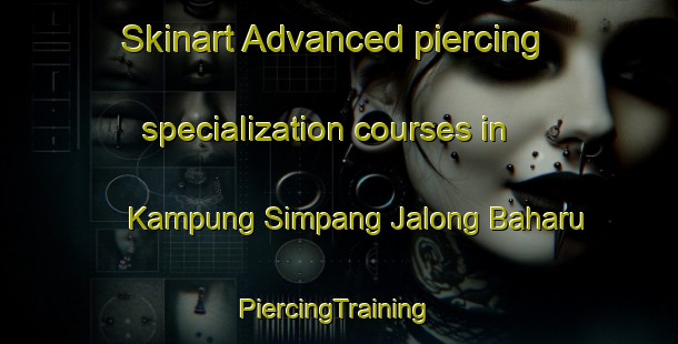 Skinart Advanced piercing specialization courses in Kampung Simpang Jalong Baharu | #PiercingTraining #PiercingClasses #SkinartTraining-Malaysia