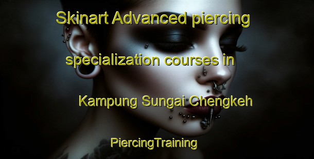 Skinart Advanced piercing specialization courses in Kampung Sungai Chengkeh | #PiercingTraining #PiercingClasses #SkinartTraining-Malaysia