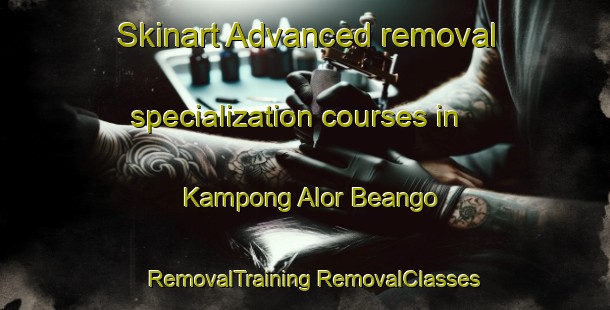 Skinart Advanced removal specialization courses in Kampong Alor Beango | #RemovalTraining #RemovalClasses #SkinartTraining-Malaysia