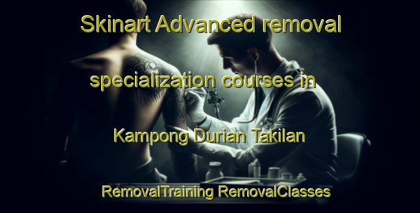 Skinart Advanced removal specialization courses in Kampong Durian Takilan | #RemovalTraining #RemovalClasses #SkinartTraining-Malaysia