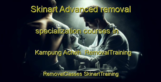 Skinart Advanced removal specialization courses in Kampung Acheh | #RemovalTraining #RemovalClasses #SkinartTraining-Malaysia