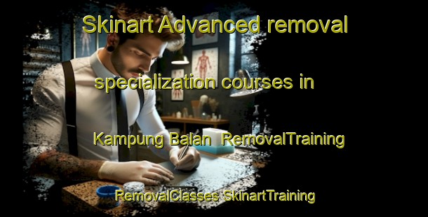 Skinart Advanced removal specialization courses in Kampung Balan | #RemovalTraining #RemovalClasses #SkinartTraining-Malaysia