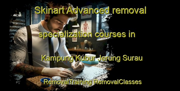 Skinart Advanced removal specialization courses in Kampung Kubur Jerung Surau | #RemovalTraining #RemovalClasses #SkinartTraining-Malaysia