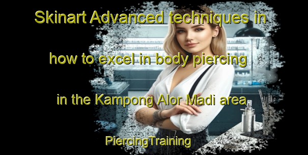 Skinart Advanced techniques in how to excel in body piercing in the Kampong Alor Madi area | PiercingTraining | PiercingClasses | SkinartTraining-Malaysia