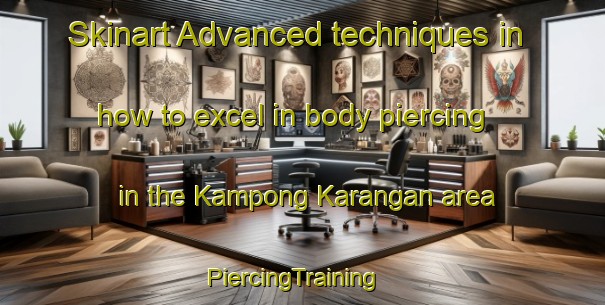 Skinart Advanced techniques in how to excel in body piercing in the Kampong Karangan area | PiercingTraining | PiercingClasses | SkinartTraining-Malaysia