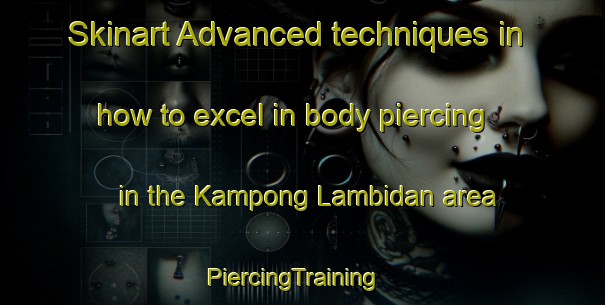 Skinart Advanced techniques in how to excel in body piercing in the Kampong Lambidan area | PiercingTraining | PiercingClasses | SkinartTraining-Malaysia