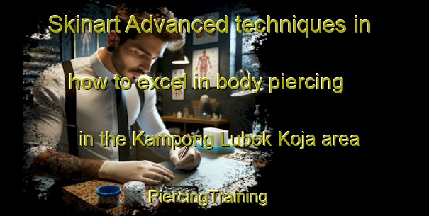 Skinart Advanced techniques in how to excel in body piercing in the Kampong Lubok Koja area | PiercingTraining | PiercingClasses | SkinartTraining-Malaysia