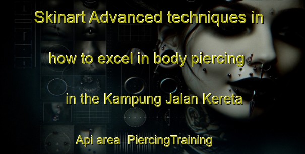 Skinart Advanced techniques in how to excel in body piercing in the Kampung Jalan Kereta Api area | PiercingTraining | PiercingClasses | SkinartTraining-Malaysia