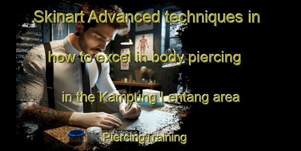 Skinart Advanced techniques in how to excel in body piercing in the Kampung Lentang area | PiercingTraining | PiercingClasses | SkinartTraining-Malaysia