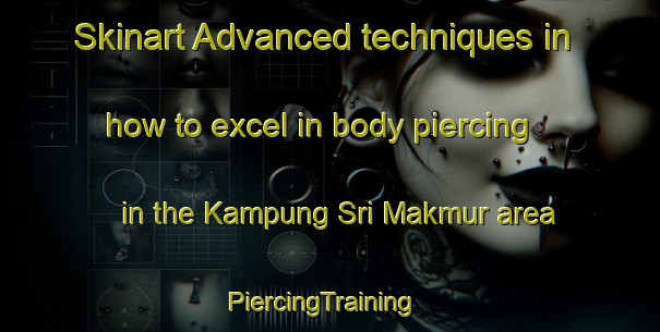 Skinart Advanced techniques in how to excel in body piercing in the Kampung Sri Makmur area | PiercingTraining | PiercingClasses | SkinartTraining-Malaysia