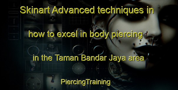 Skinart Advanced techniques in how to excel in body piercing in the Taman Bandar Jaya area | PiercingTraining | PiercingClasses | SkinartTraining-Malaysia