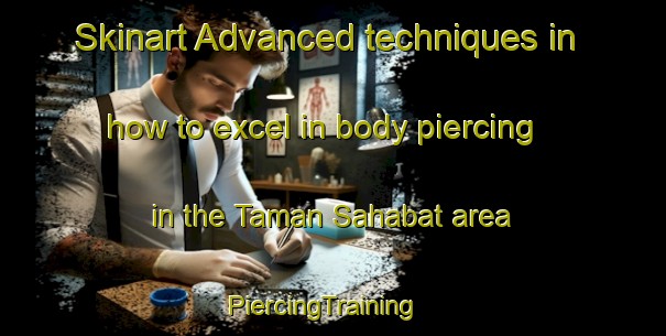 Skinart Advanced techniques in how to excel in body piercing in the Taman Sahabat area | PiercingTraining | PiercingClasses | SkinartTraining-Malaysia