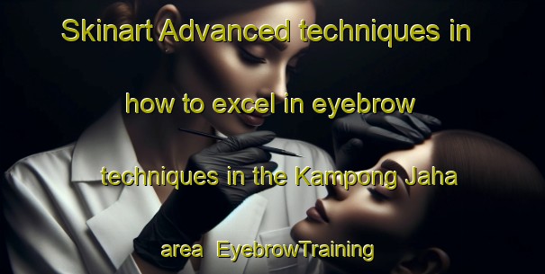 Skinart Advanced techniques in how to excel in eyebrow techniques in the Kampong Jaha area | EyebrowTraining | EyebrowClasses | SkinartTraining-Malaysia