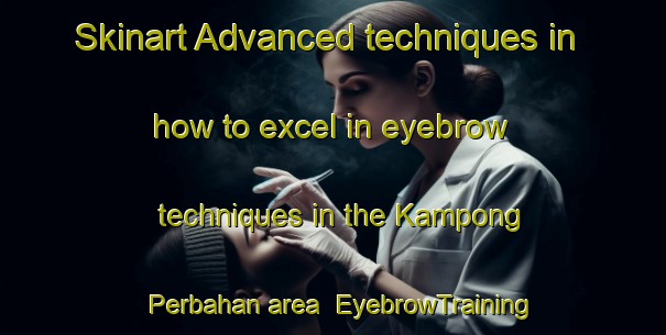 Skinart Advanced techniques in how to excel in eyebrow techniques in the Kampong Perbahan area | EyebrowTraining | EyebrowClasses | SkinartTraining-Malaysia