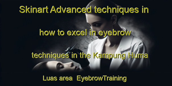 Skinart Advanced techniques in how to excel in eyebrow techniques in the Kampung Huma Luas area | EyebrowTraining | EyebrowClasses | SkinartTraining-Malaysia