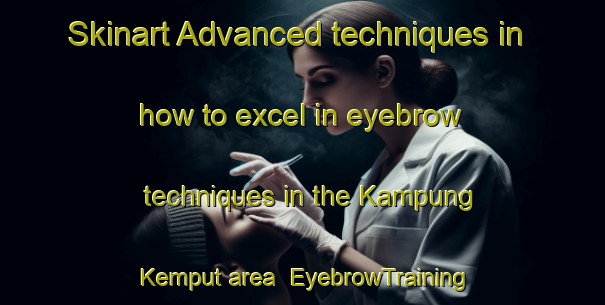 Skinart Advanced techniques in how to excel in eyebrow techniques in the Kampung Kemput area | EyebrowTraining | EyebrowClasses | SkinartTraining-Malaysia