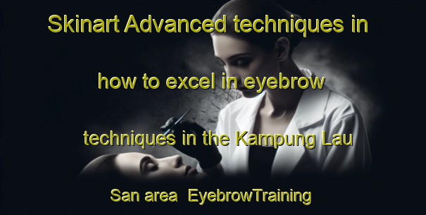 Skinart Advanced techniques in how to excel in eyebrow techniques in the Kampung Lau San area | EyebrowTraining | EyebrowClasses | SkinartTraining-Malaysia