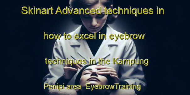 Skinart Advanced techniques in how to excel in eyebrow techniques in the Kampung Penipi area | EyebrowTraining | EyebrowClasses | SkinartTraining-Malaysia