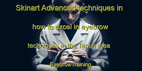 Skinart Advanced techniques in how to excel in eyebrow techniques in the Tepuh area | EyebrowTraining | EyebrowClasses | SkinartTraining-Malaysia