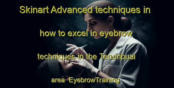 Skinart Advanced techniques in how to excel in eyebrow techniques in the Terumbuai area | EyebrowTraining | EyebrowClasses | SkinartTraining-Malaysia