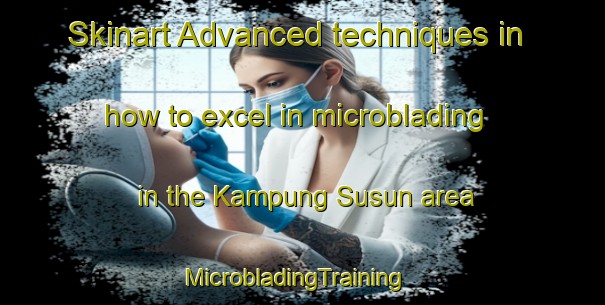 Skinart Advanced techniques in how to excel in microblading in the Kampung Susun area | MicrobladingTraining | MicrobladingClasses | SkinartTraining-Malaysia