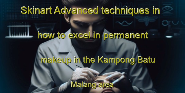 Skinart Advanced techniques in how to excel in permanent makeup in the Kampong Batu Malang area | PermanentmakeupTraining | PermanentmakeupClasses | SkinartTraining-Malaysia