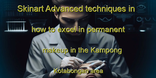 Skinart Advanced techniques in how to excel in permanent makeup in the Kampong Kotabongan area | PermanentmakeupTraining | PermanentmakeupClasses | SkinartTraining-Malaysia